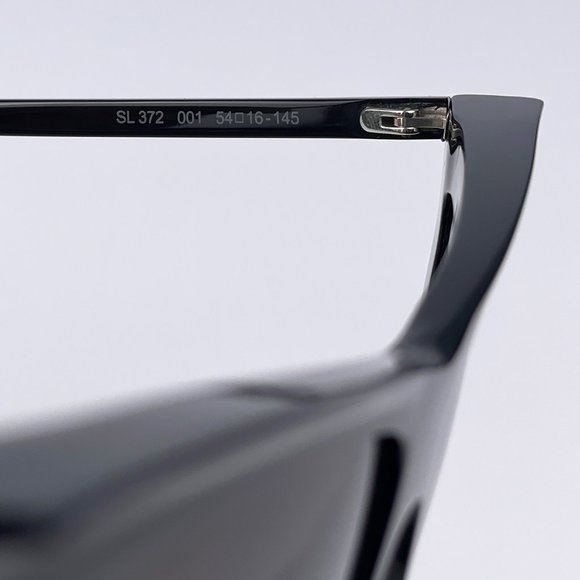 NEW Saint Laurent New Wave SL372 001 Women Black Cat Eye Sunglasses - Picture 14 of 16